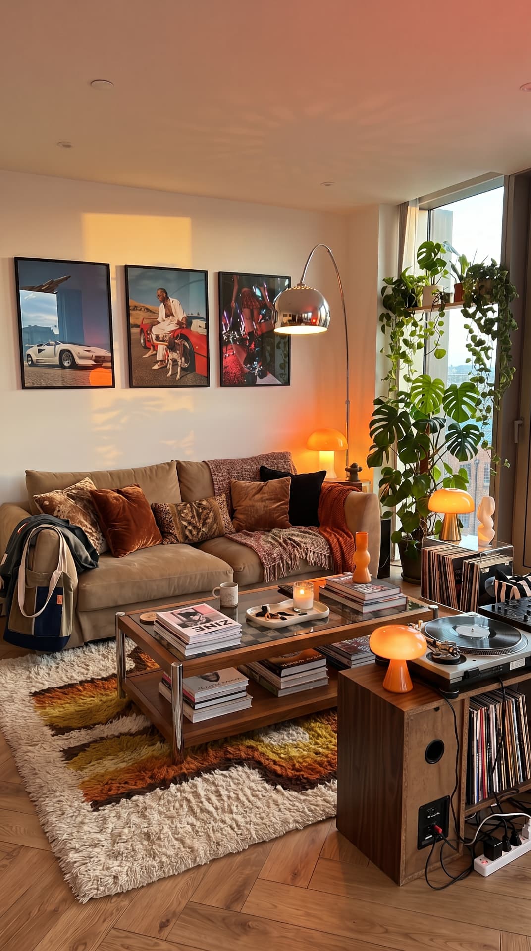 MUNDAY prints in a customer's home 3