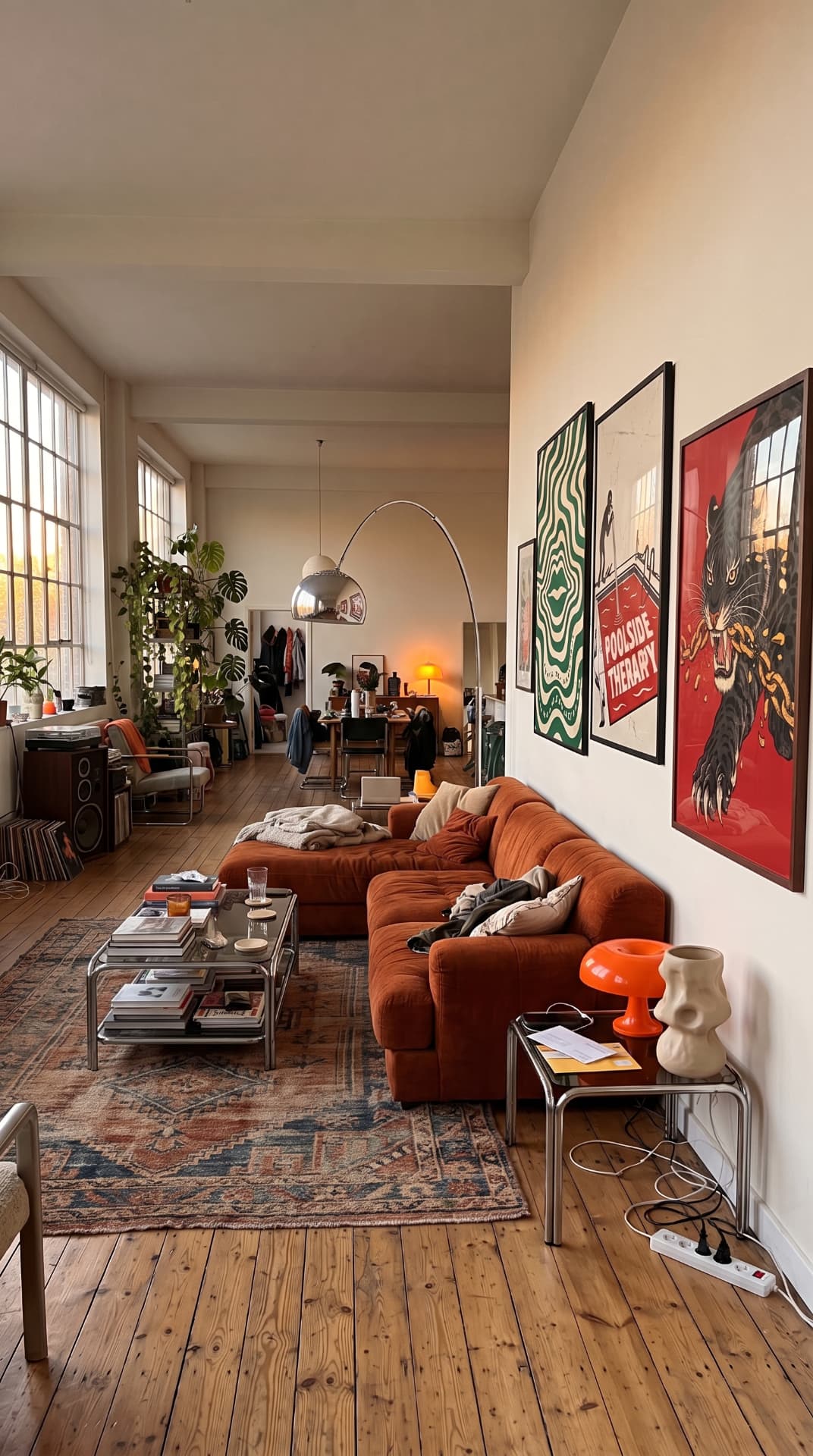 MUNDAY prints in a customer's home 1