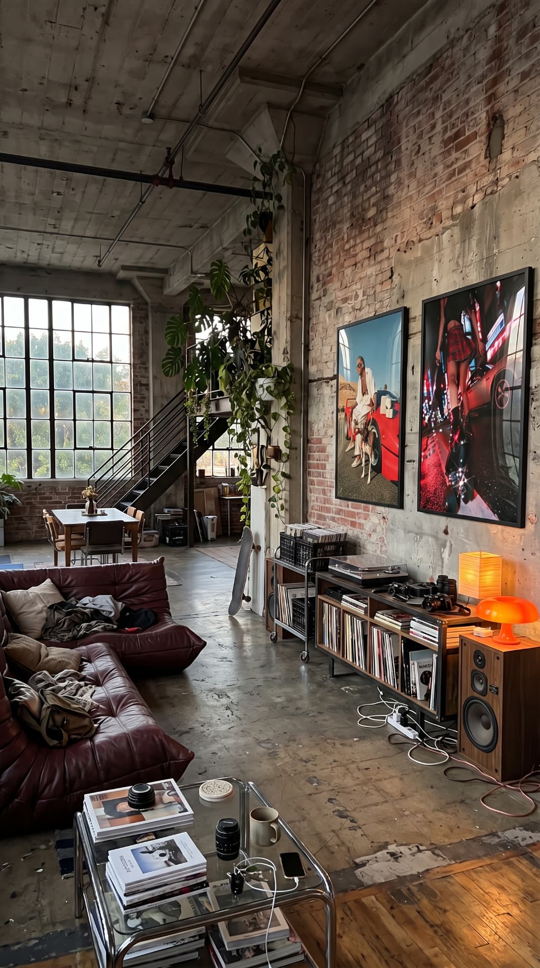 MUNDAY prints in a customer's home 2