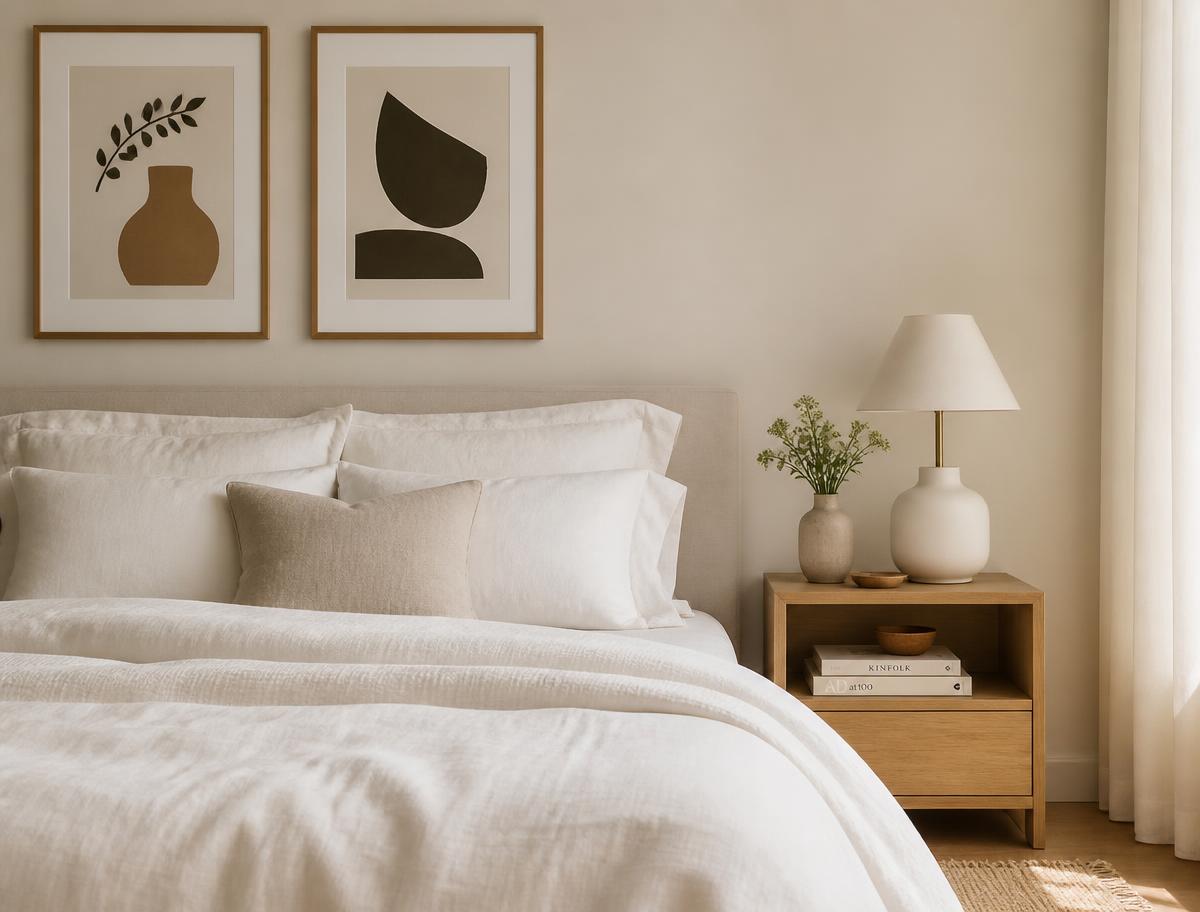 MUNDAY prints in a customer's home 2