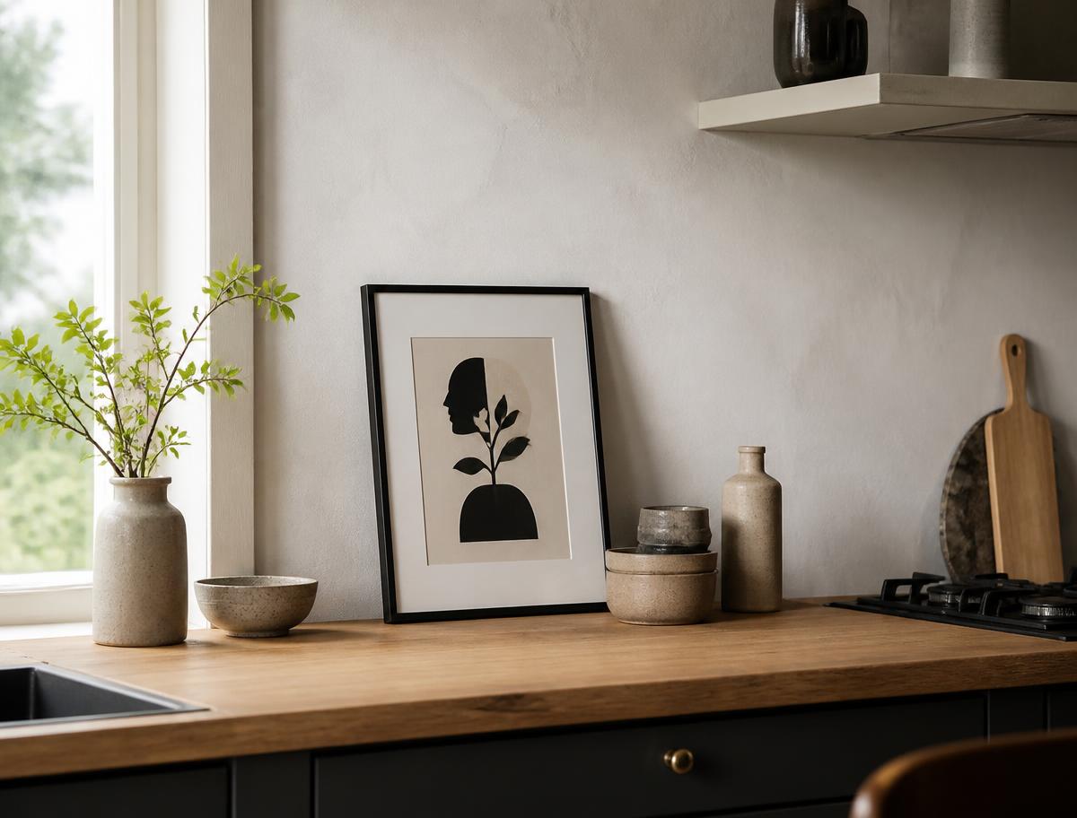 MUNDAY prints in a customer's home 3