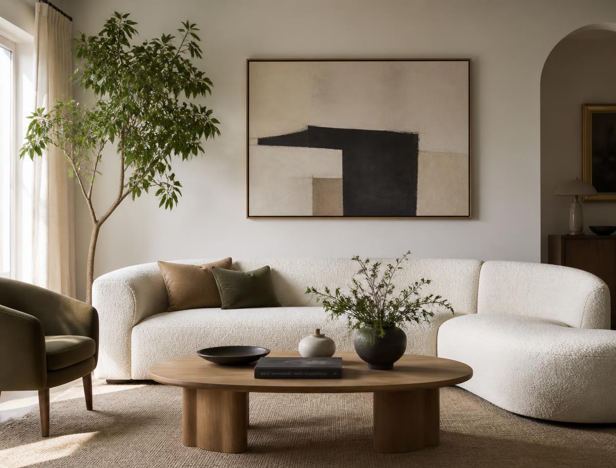MUNDAY prints in a customer's home 1
